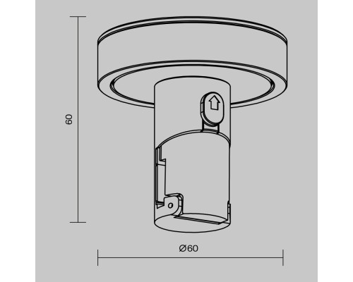 Комплектующие для трековой системы Technical TRA200C-B-11B