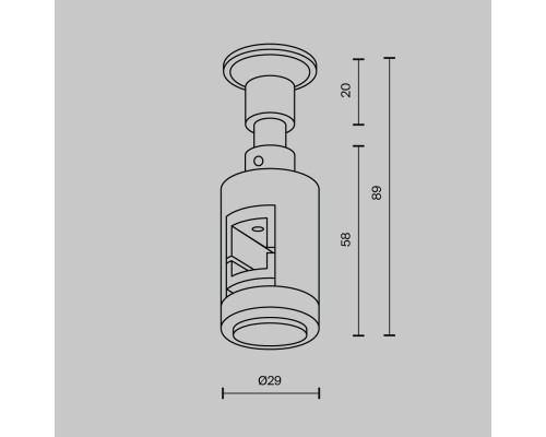 Комплектующие для трековой системы Technical TRA155CW-S1-PT