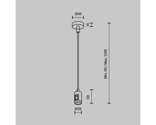 Комплектующие для трековой системы Technical TRA157SW-B1-B