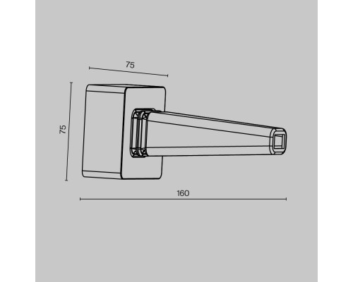 Комплектующие для трековой системы Technical TRA160BC-B