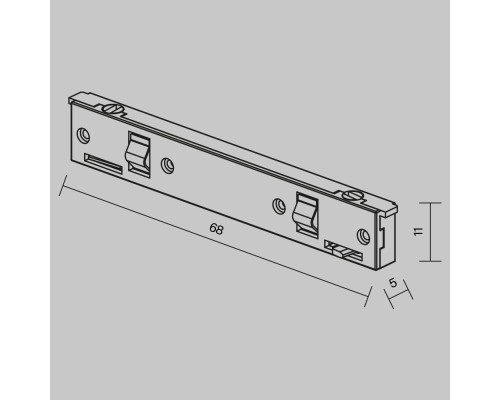 Комплектующие для трековой системы Technical TRA184IPC-1B