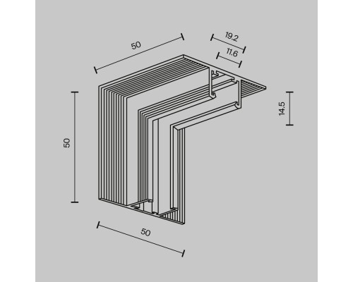 Комплектующие для трековой системы Technical TRA239ICL-42.12B