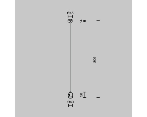 Комплектующие для трековой системы Technical TRA159С-IPCL1-B