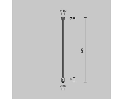 Комплектующие для трековой системы Technical TRA159C-S1-B