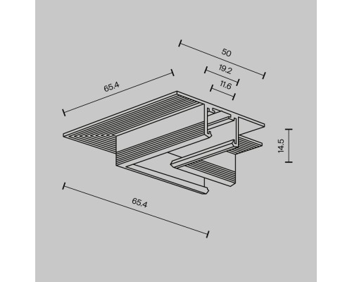 Комплектующие для трековой системы Technical TRA239CLS-42.12B