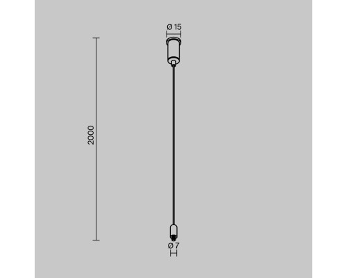 Комплектующие для уличной трековой системы Outdoor O-TR002-PB-H2M