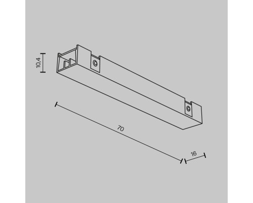 Комплектующие для трековой системы Technical TRA172IPC-1B