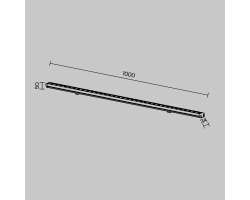 Уличный настенный светильник Outdoor O509WL-L36B3K