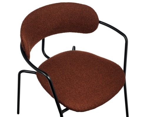 Комплект из 2-х стульев Ant букле терракотовый