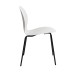 Комплект из 2-х стульев Wave белый с черными ножками