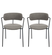 Комплект из 2-х стульев Ant букле серый