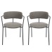 Комплект из 2-х стульев Ant букле серый