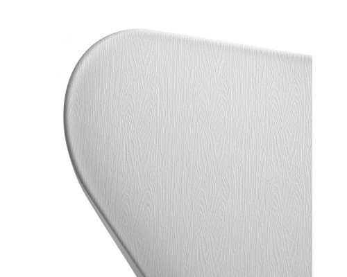 Комплект из 2-х стульев Seven Style белый с хромированными ножками