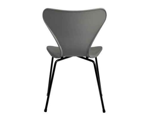 Комплект из 2-х стульев Seven Style серый с чёрными ножками
