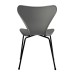 Комплект из 2-х стульев Seven Style серый с чёрными ножками