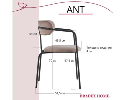 Стул Ant латте