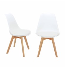 Комплект из 2-х стульев Eames Bon белый