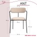 Стул Ant букле латте