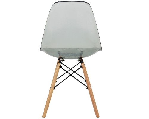 Стул Eames прозрачный серый