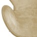 Кресло SWAN STYLE CHAIR карамельный, искусственная замша