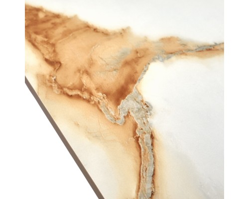 Стол Festa 140x85x77см, керамогранит Calacatte gold