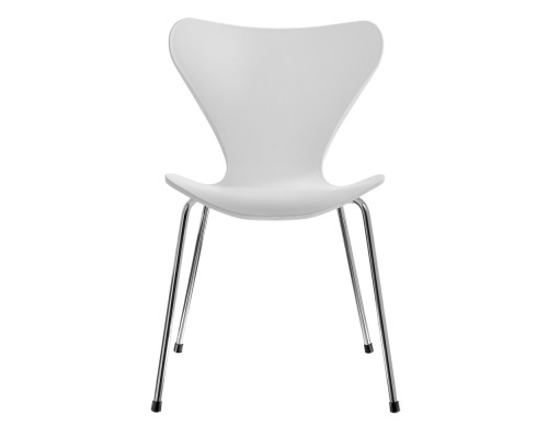 Комплект из 2-х стульев Seven Style белый с хромированными ножками
