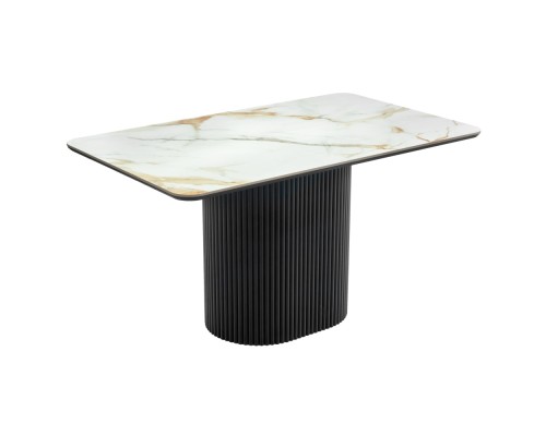 Стол Festa 140x85x77см, керамогранит Calacatte gold