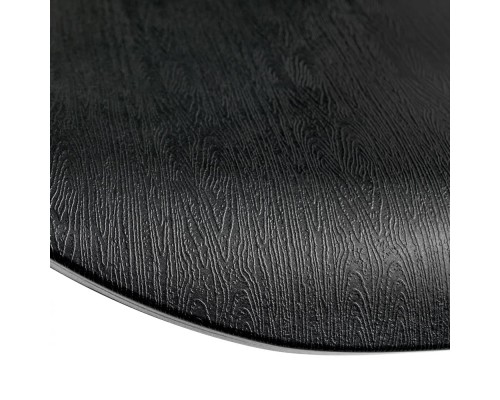 Комплект из 2-х стульев Seven Style чёрный с хромированными ножками