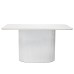 Стол Festa 140x85x77см, керамогранит белый мрамор