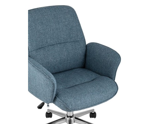 Стул офисный Simona голубой