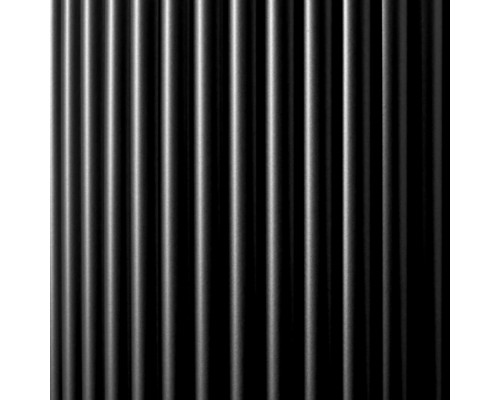 Стол Aura D110, керамогранит Calacatte gold мрамор, чёрный