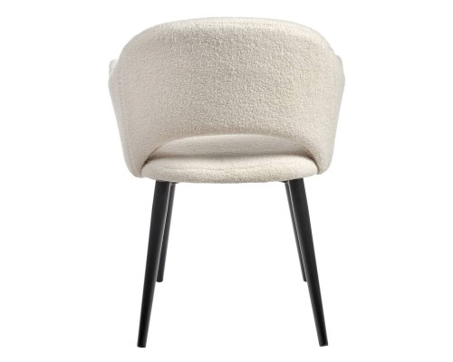 Стул Bruno белый, искусственный мех