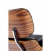 Кресло EAMES LOUNGE CHAIR и оттоманка EAMES LOUNGE CHAIR чёрные