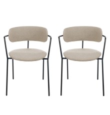 Комплект из 2-х стульев Ant букле латте