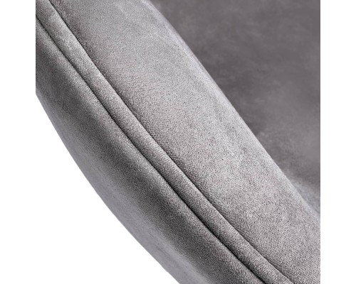 Кресло SWAN STYLE CHAIR серый, искусственная замша