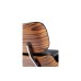 Кресло EAMES LOUNGE CHAIR и оттоманка EAMES LOUNGE CHAIR чёрные