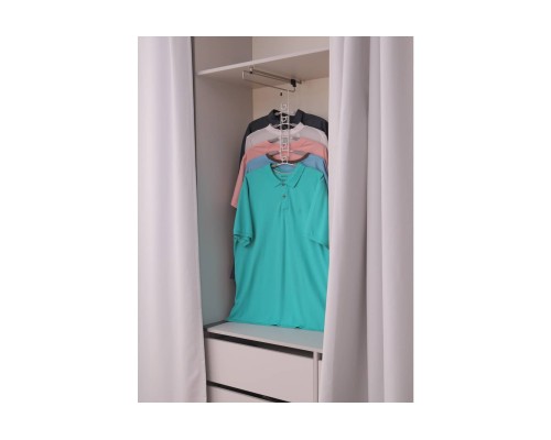 Вешалка-трансформер для одежды Гинго 5 в 1 серая