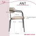 Стул Ant букле латте