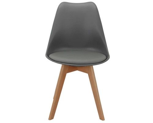 Комплект из 4-х стульев Eames Bon серый