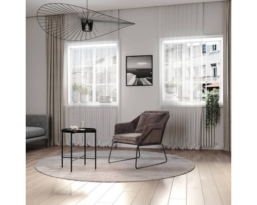 Кофейный столик Moon 45x51см, чёрный