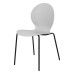 Стул Wave серый с черными ножками