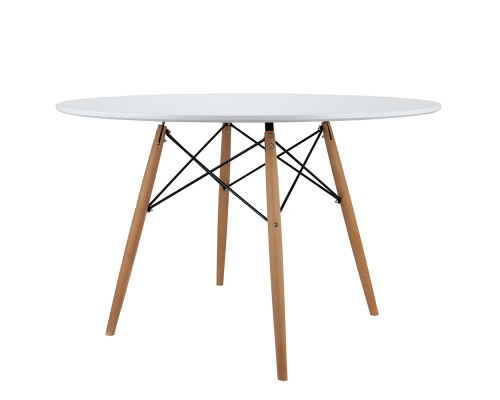 Стол Eames диам.100см, белый