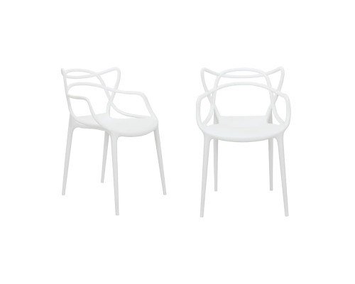 Комплект из 2-х стульев Masters белый
