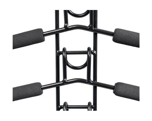 Вешалка-трансформер для одежды 5 в 1, 38x40, «ГИНГО», металл, пена, чёрная