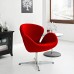 Кресло SWAN CHAIR красный кашемир