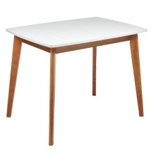 Стол Oslo раскладной 100-130x70x76см, Сосна Рандерс, орех миланский
