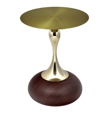 Кофейный столик Angel диам.40см x 55см, металл под дерево
