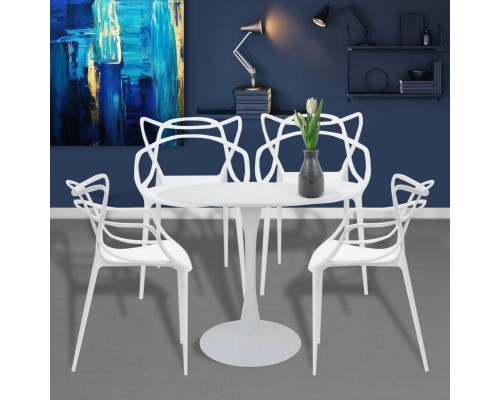 Комплект из 2-х стульев Masters белый