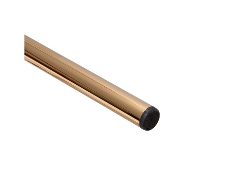 Стул полубарный Elle кремовый с золотыми ножками