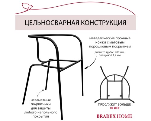 Комплект из 2-х стульев Ant серый